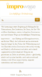 Mobile Screenshot of improweise.at
