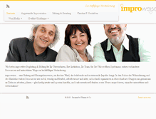 Tablet Screenshot of improweise.at